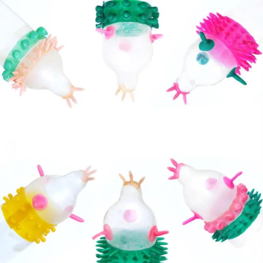 Condones con texturas